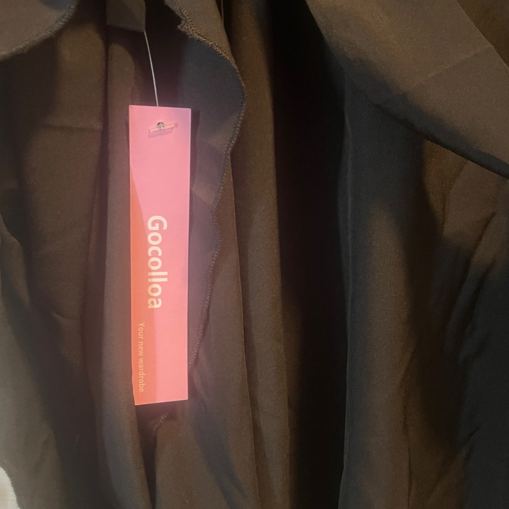 Gocolloa Long Sleeve Women’s Mini Dress Black 20W - Picture 9 of 16